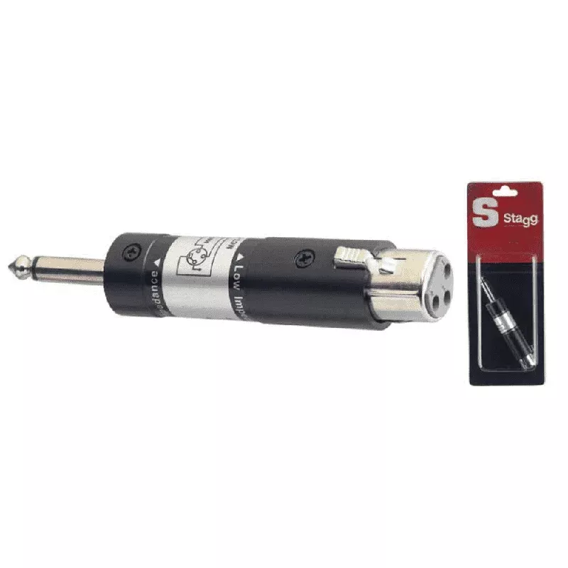 1 XLR FE.BAL/JACK M.UNBAL.ADAP – AC-HIGH/1H