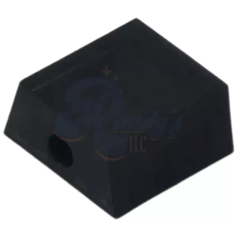 (Contemporary Series) Hollowbody Pickguard Riser Block - Fits Gibson Black