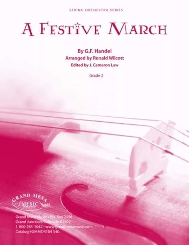 A Festive March So2 Score
