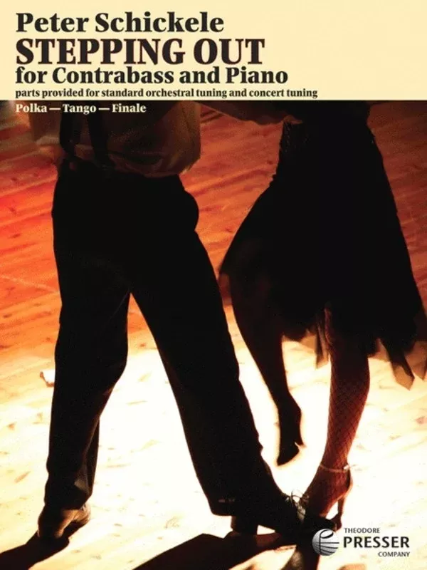PeterSchickele - Stepping Out for Contrabass and Piano Book