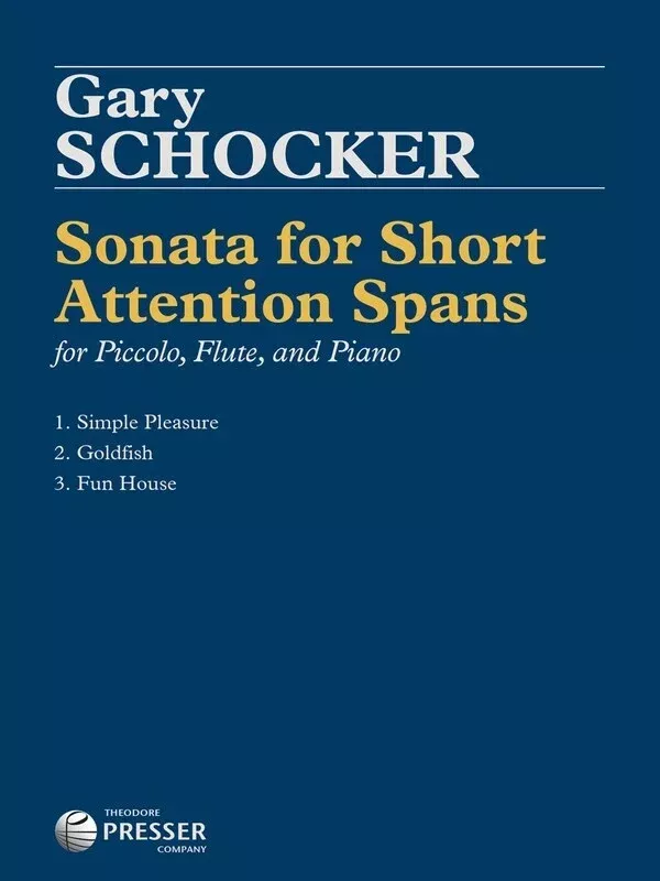 Sonata For Short Attention Spans Pic/Flu/Pno