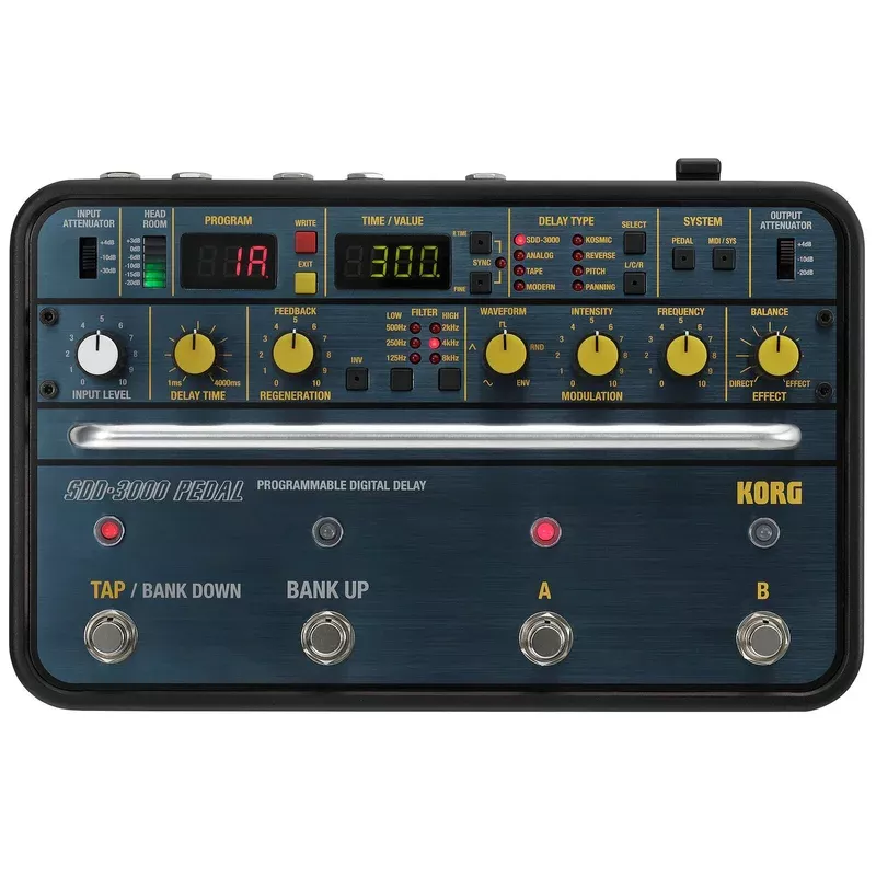 “That” delay sound you’ve been waiting for is now here. The classic sound of the SDD-3000 digital delay, reborn as a pedal!