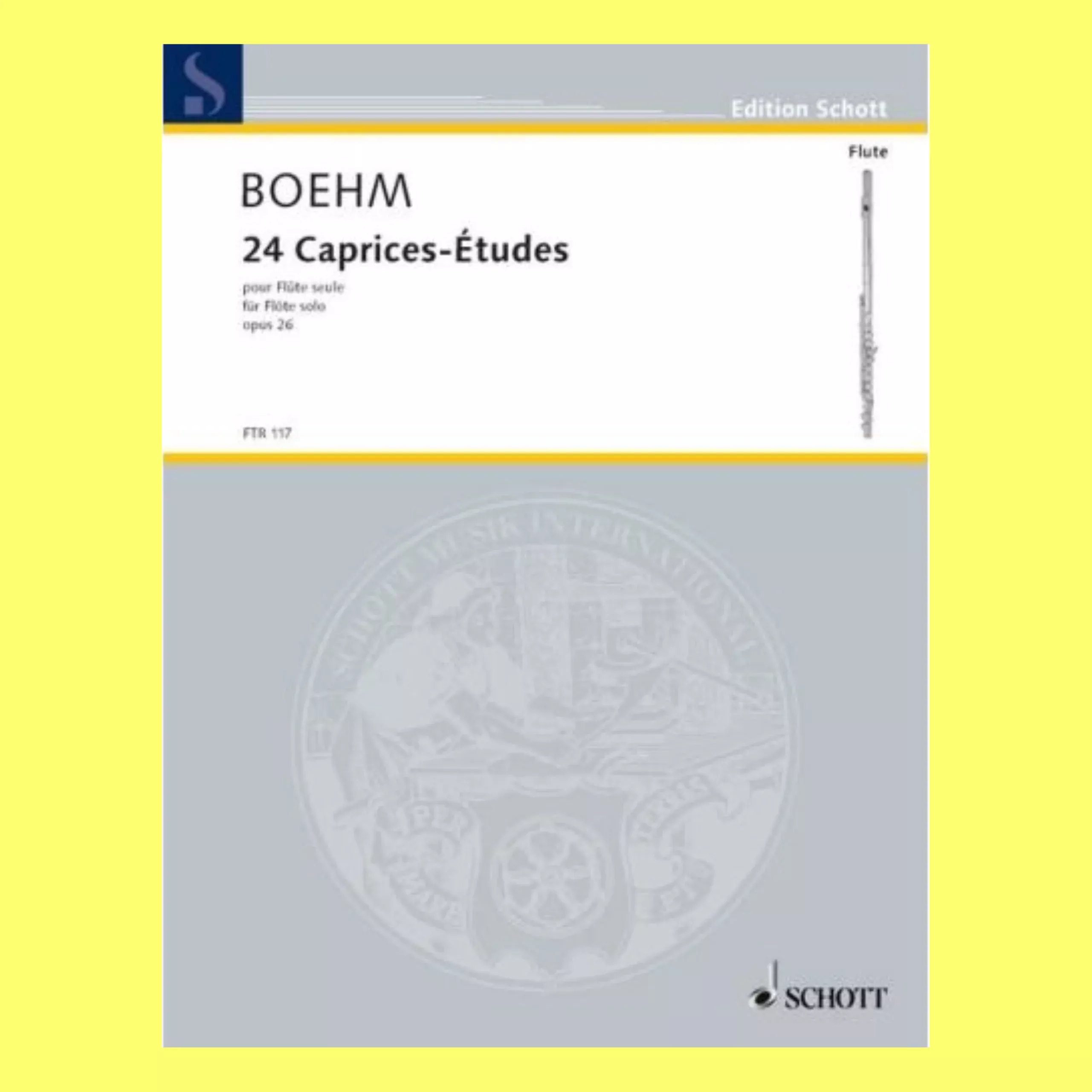 Theobold Boehm - 24 Caprices Op 26 Flute Solo Book