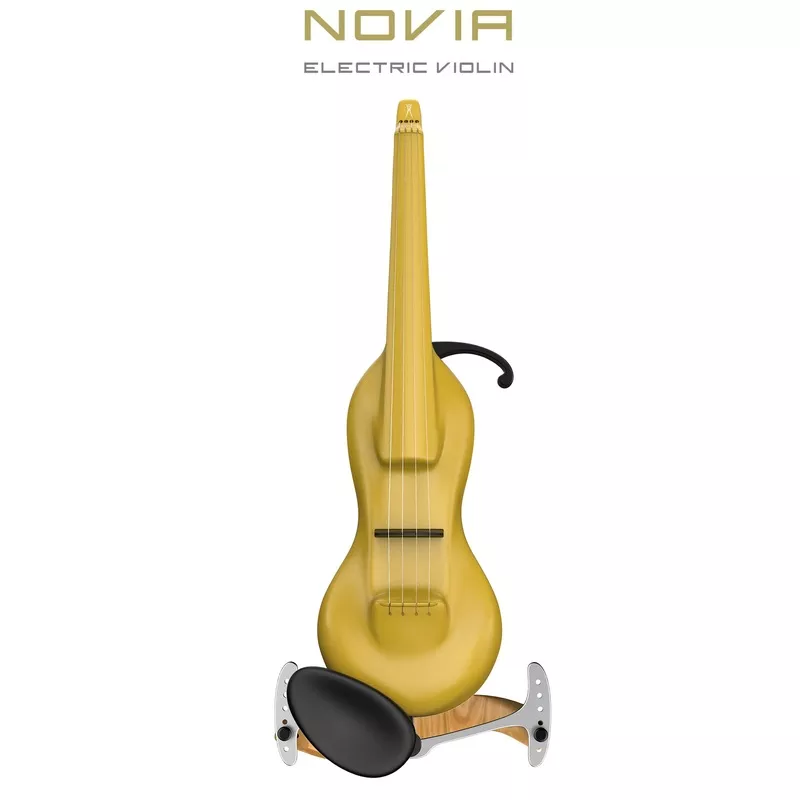 [YOOLIM DESIGN] NOVIA Electric Violin Pure Carbon Fiber Fiddle Yellow