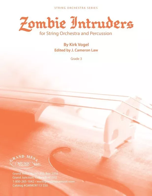 Zombie Intruders - String Orchestra Level 3 Score/Parts