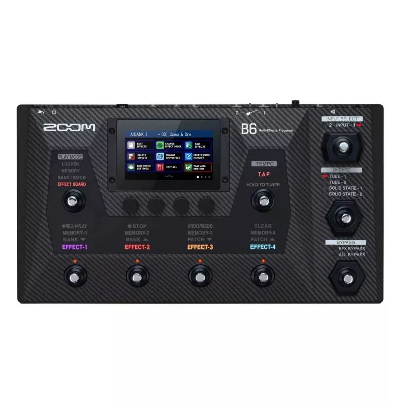 Zoom B6 Bass Multi-Effects Processor - Mint, Open Box