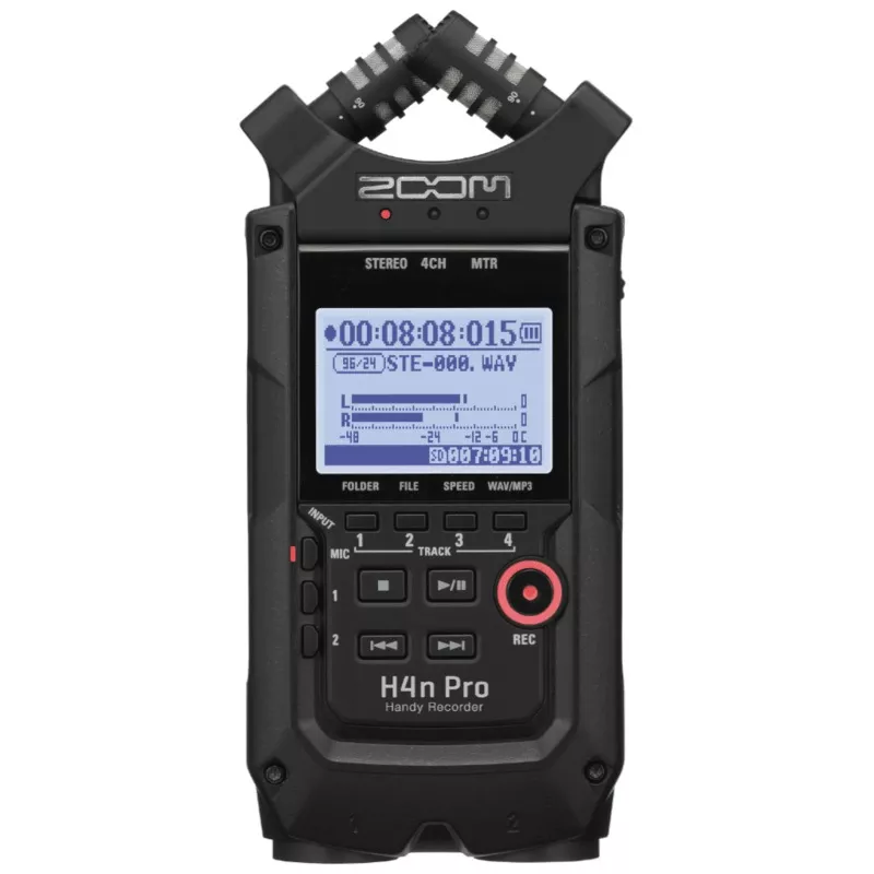 Zoom H4n Pro 4-Input / 4-Track Portable Handy Recorder