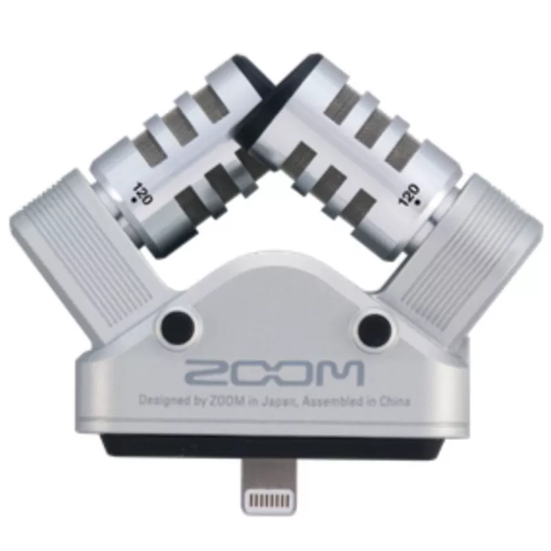 Zoom IQ6 Unidirectional X/Y Stereo Condenser Mic for IOS