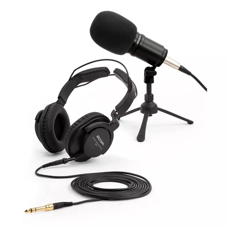 Zoom ZDM 1PMP for Professional Sounding Podcasts Mic Pack