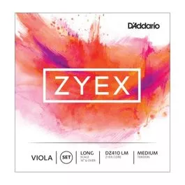 ZYEX VIOLA STRING SET - LONG MEDIUM